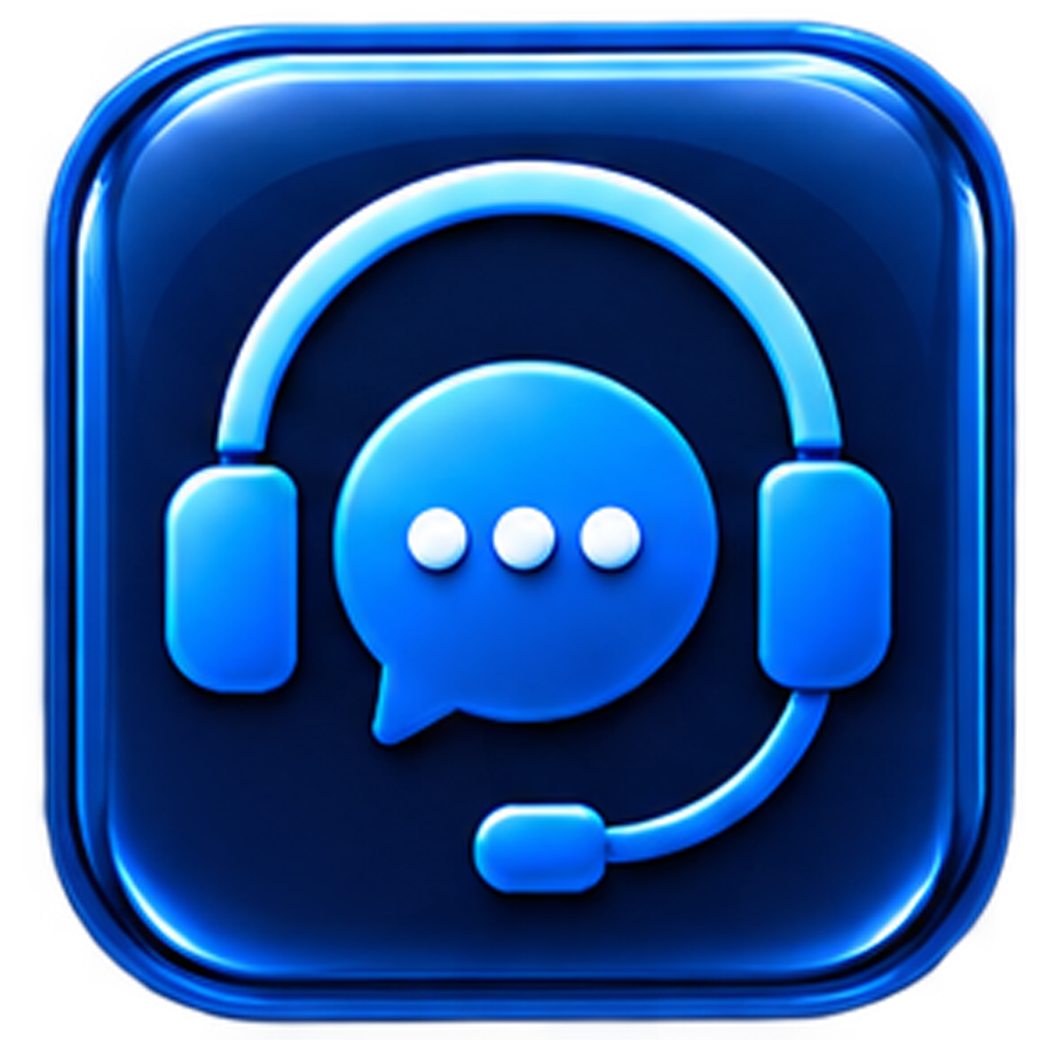 Customer Support Agent symbol